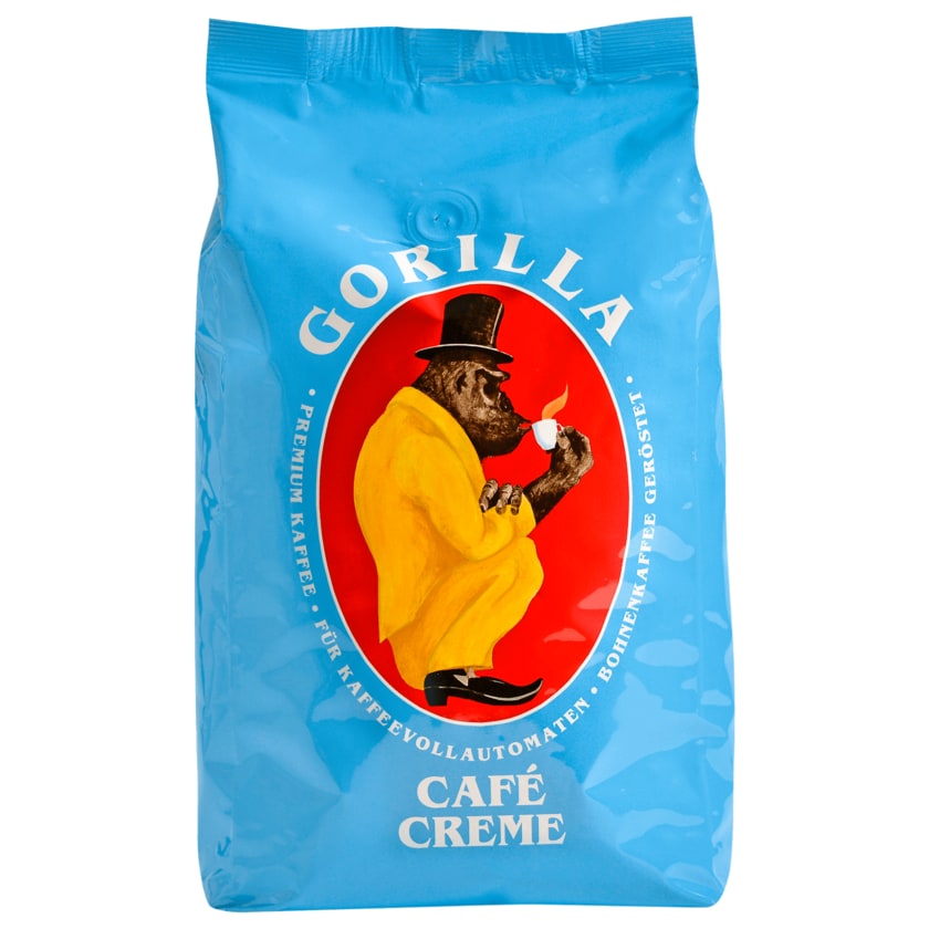Gorilla Café Creme ganze Bohne 1kg
